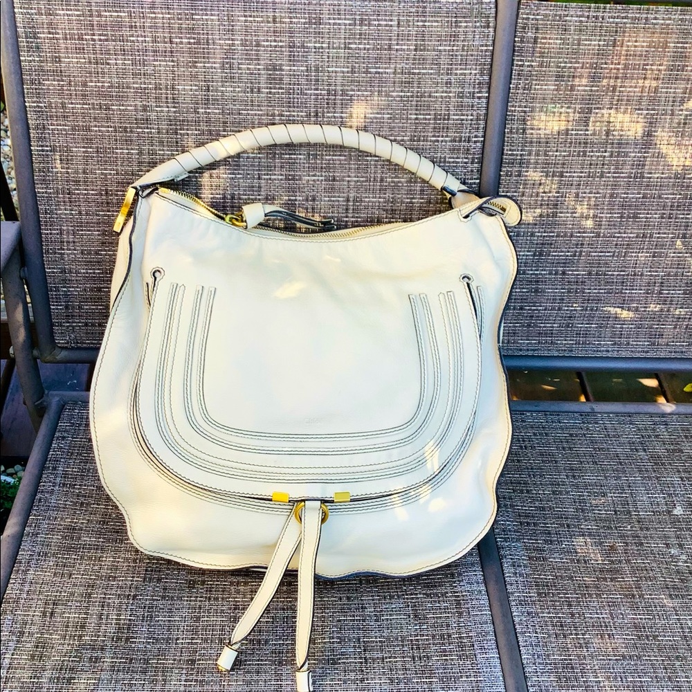❤️ Chloe Marcie Large leather bag